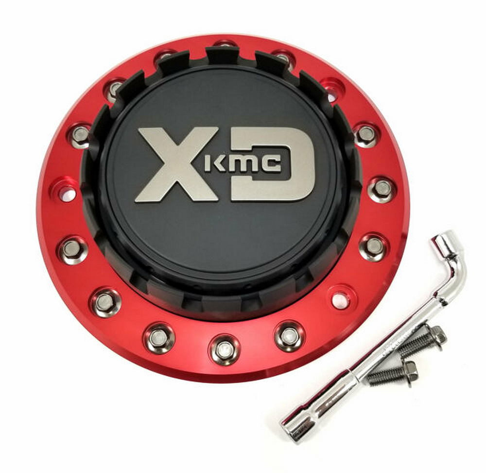 KMC XD Center Cap - M1050RED