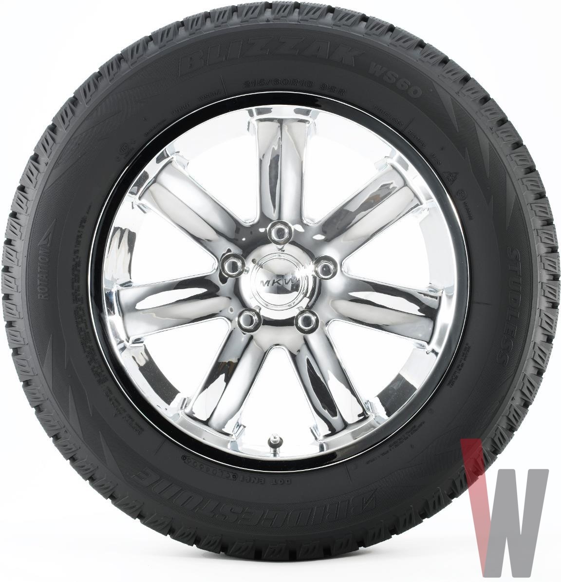 Bridgestone Blizzak WS-60 with UNI-T Tires