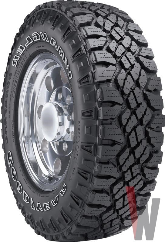 GoodYear Wrangler Duratrac size-295/70R18 load rating- 129 speed rating-Q  LT - 312081142