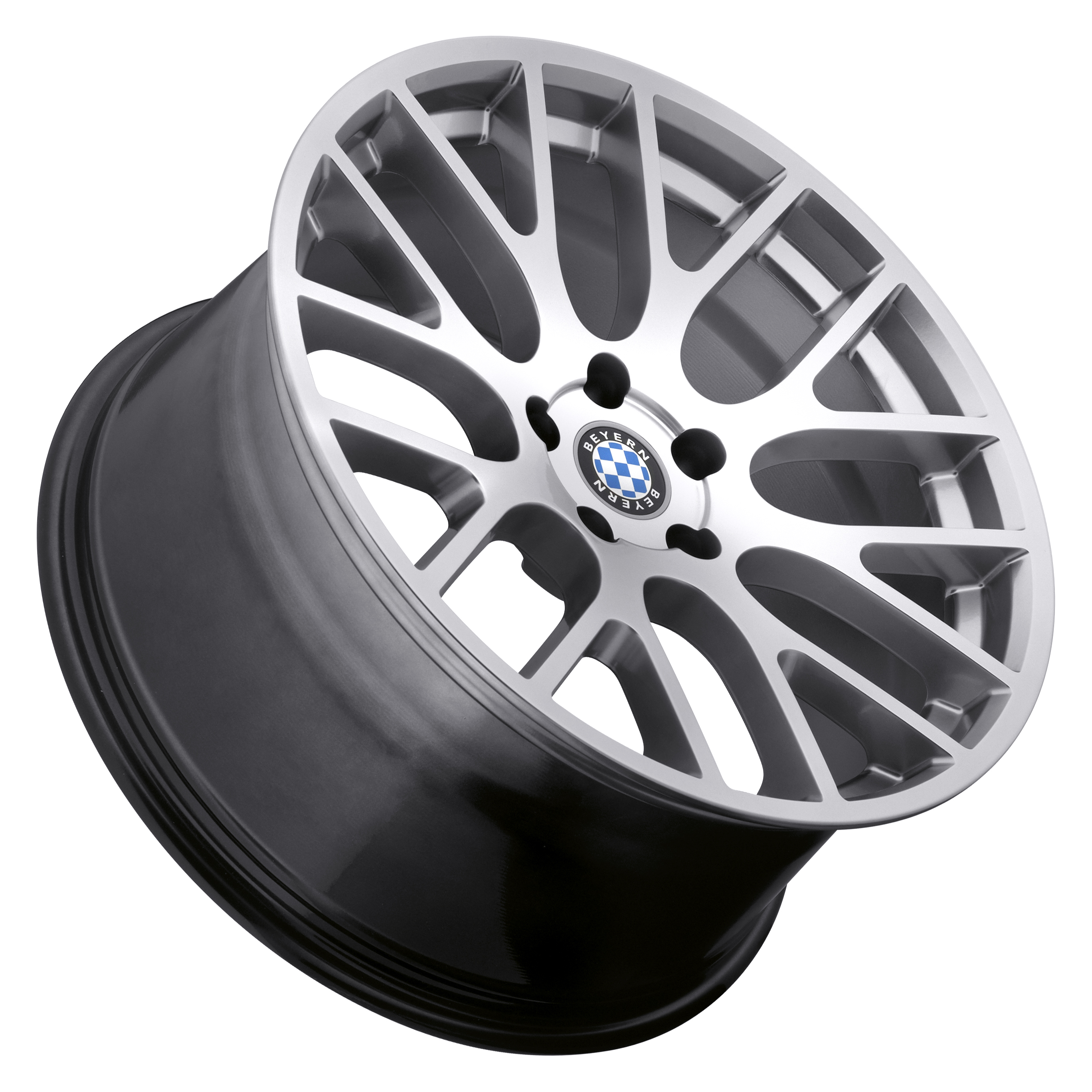 BEYERN SPARTAN Hyper Silver size-20x10 boltpattern-5x120 offset