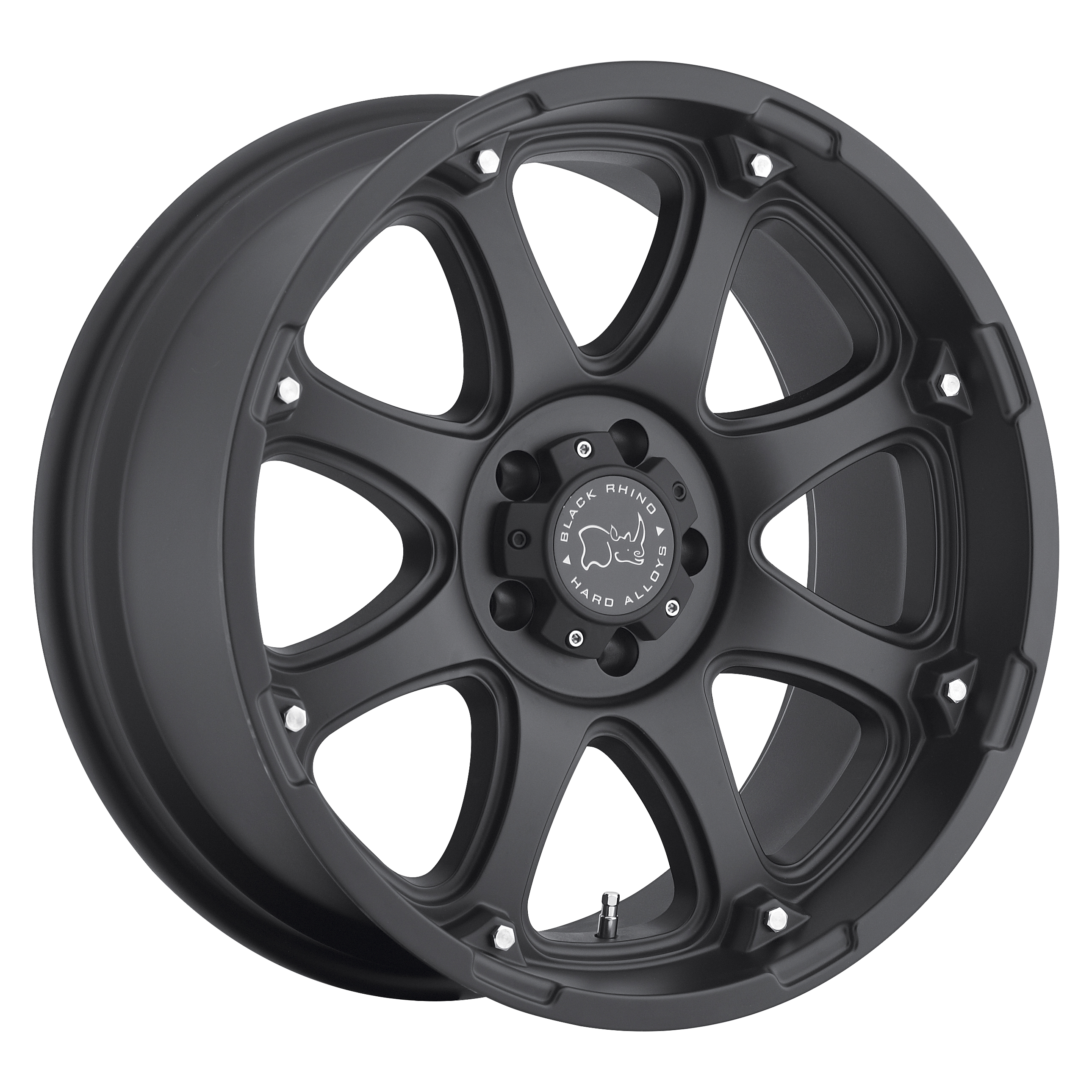 Black Rhino Glamis Matte Black Size-17x9 Boltpattern-5x127 Offset 