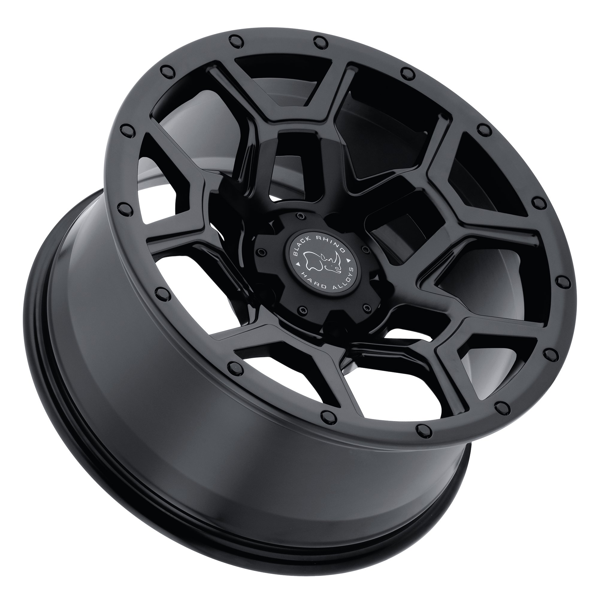 BLACK RHINO OVERLAND Matte Black size-20x9.5 boltpattern-6x139.70