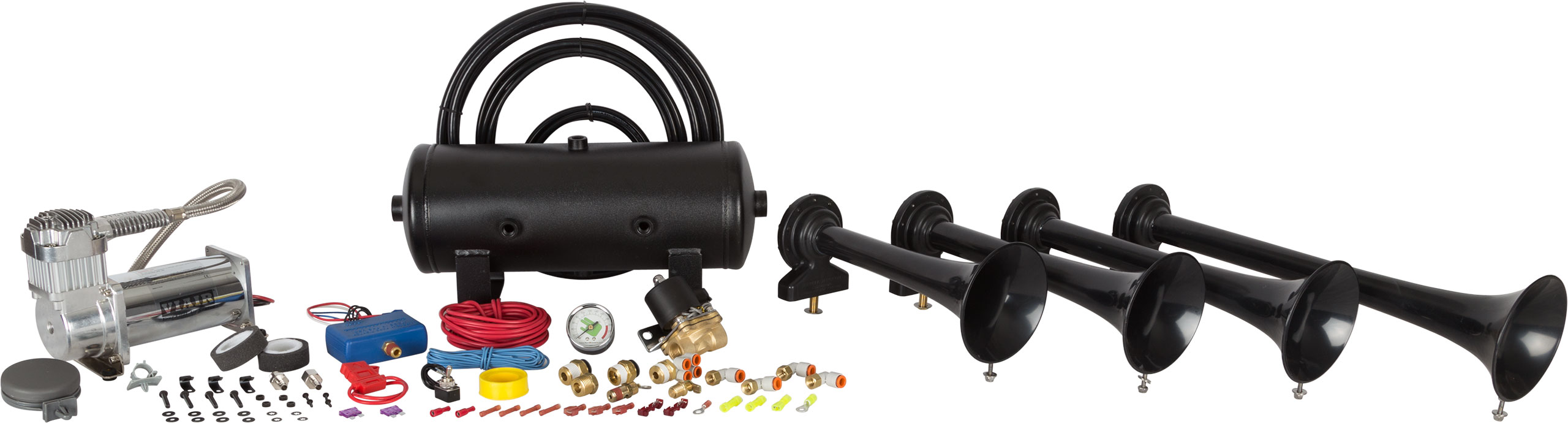 Complete Air Horn Kits for Sale  Air Horn Kits for Trucks – HornBlasters