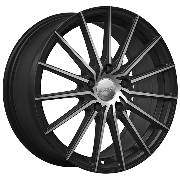 DAI Wheels SPECTER Gloss Black - Machined Face size-17x7.5 ...