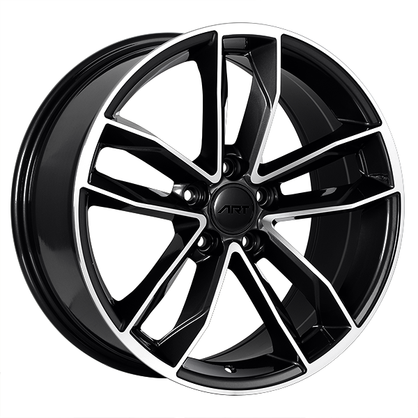 ART Replica 129 Gloss Black Machined Face Size 20x9 Boltpattern5x112   6964561 17308 Thickbox 