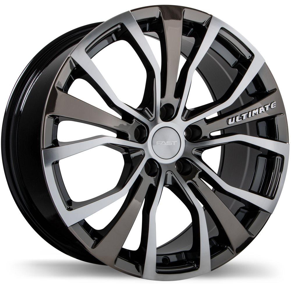 Fast Wheels Ultimate  Vapour Chrome with Machined Face