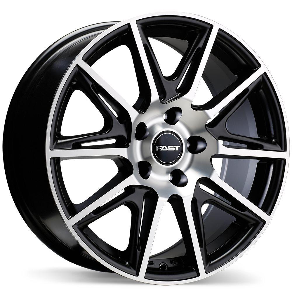 Fast Wheels Switch  Matte Black with Machined Face