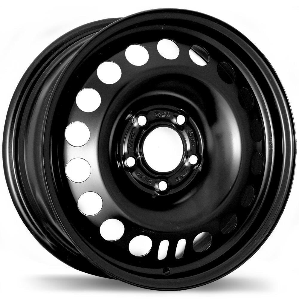 5X114.3 16X6.5 New Aftermarket Wheel 55 RTX 64.1 MULTI APPLICATION FITMENT black finish X99144N Steel Rim 